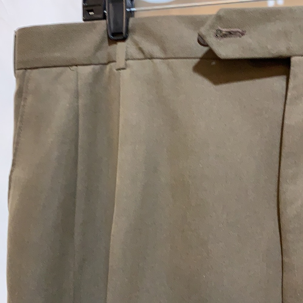 NEIMAN MARCUS DESIGNER COLLECTION PANTS 42 TAUPE - Picture 3 of 11
